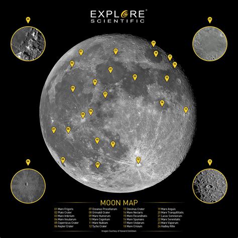 carter of the moon|list of craters on the moon.